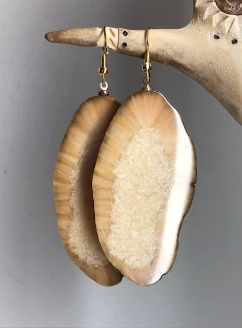 ivory earrings