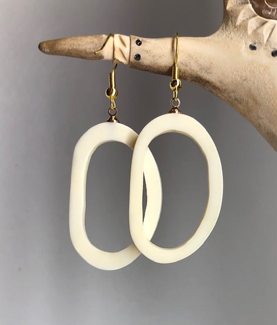 ivory earrings