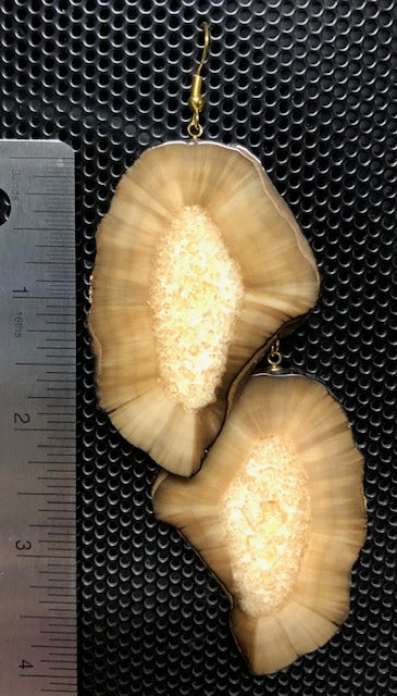ivory earrings