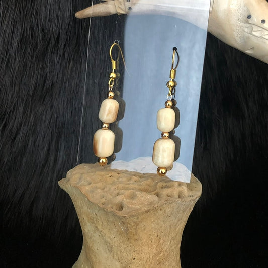 Ivory earrings