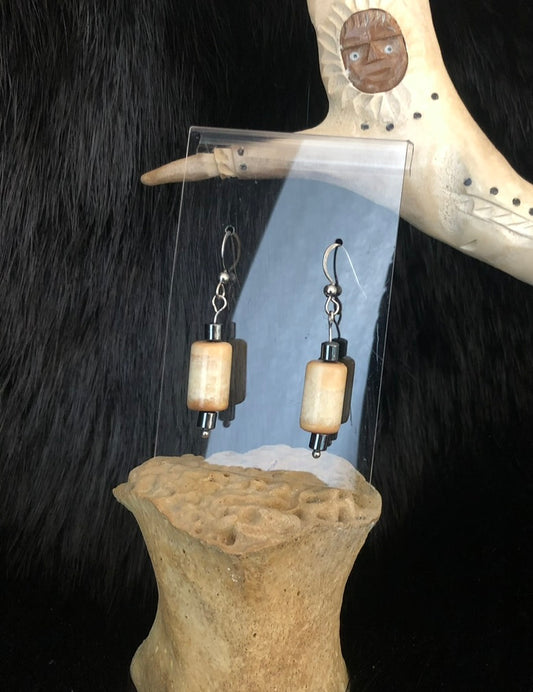 Ivory earrings