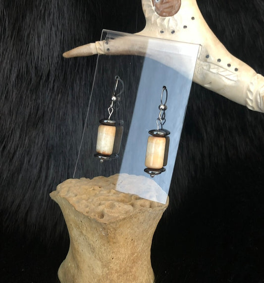 Ivory earrings