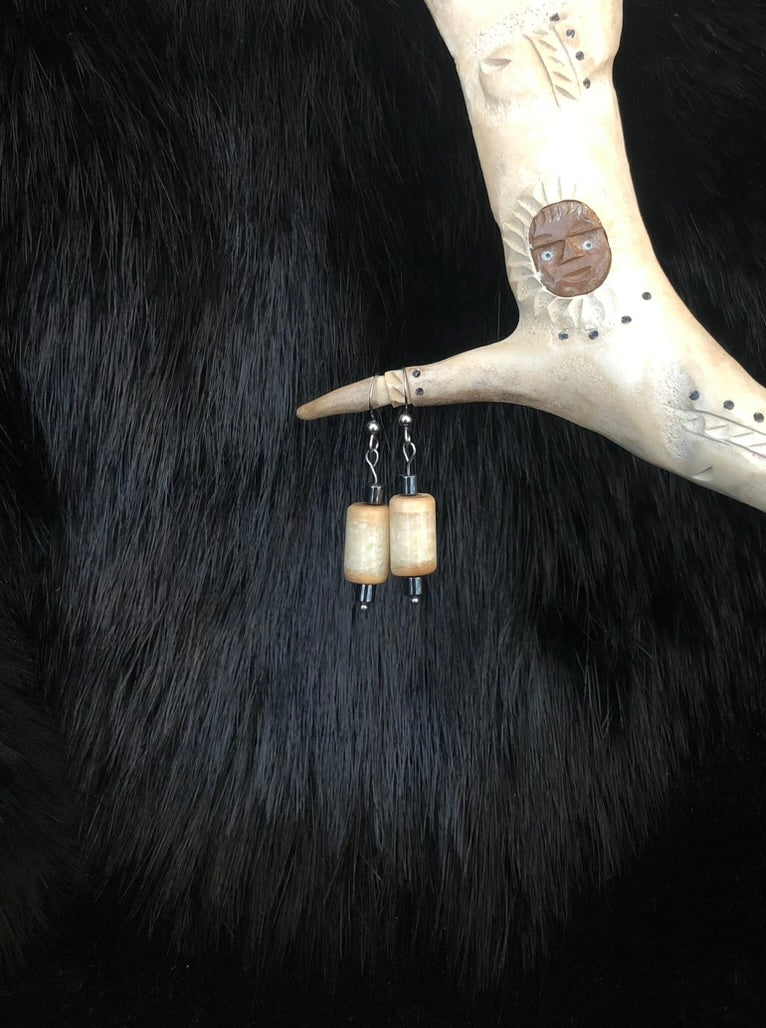 Ivory earrings