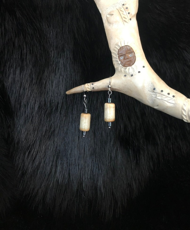 Ivory earrings