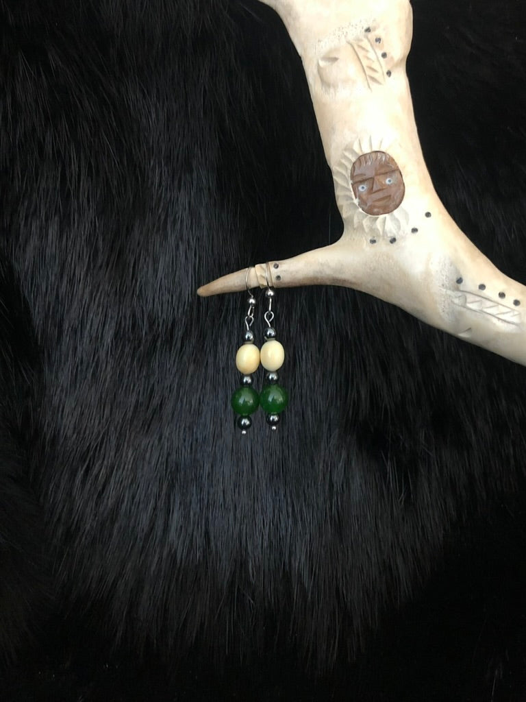 Ivory earrings