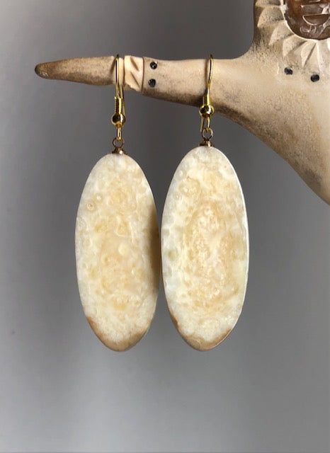 ivory earrings