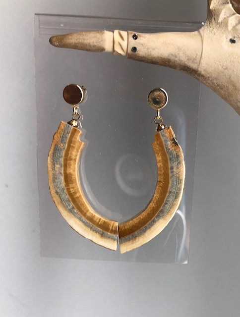 ivory earrings