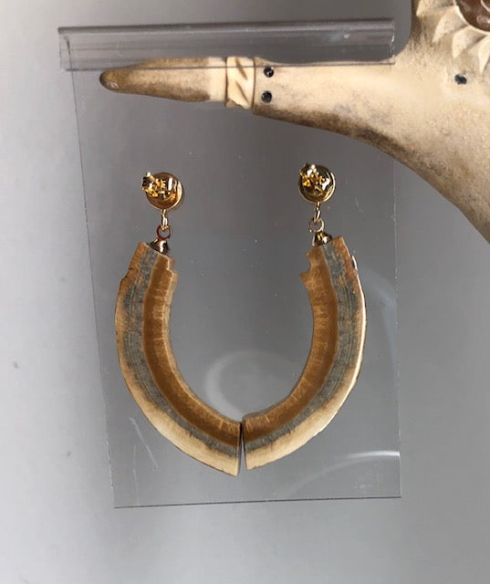 ivory earrings