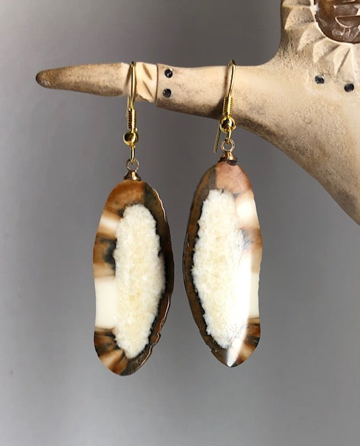 ivory earrings