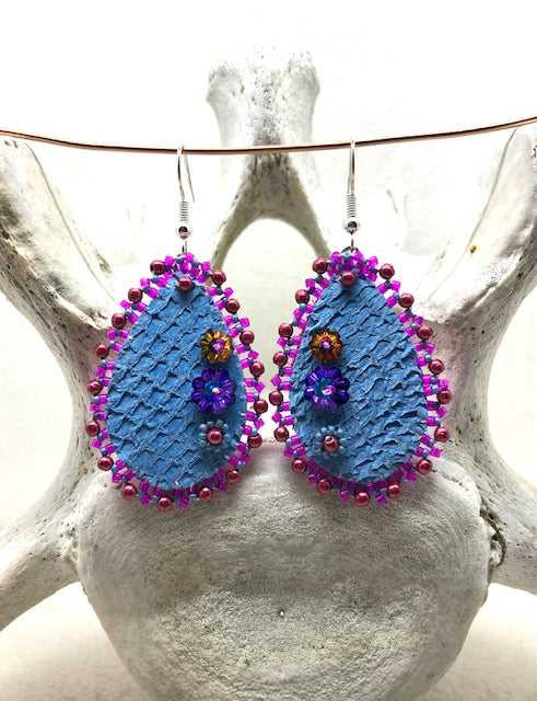 salmon earrings (Copy) (Copy)