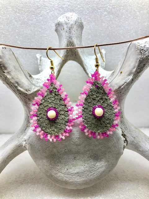 salmon earrings (Copy) (Copy)