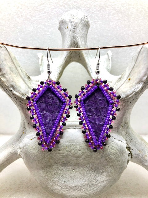 salmon earrings (Copy)