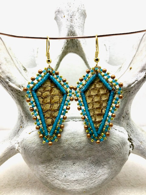 salmon earrings (Copy) (Copy)