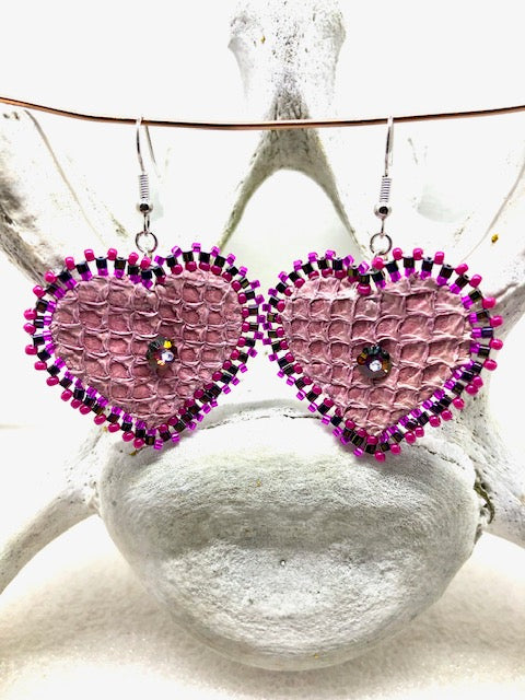 salmon earrings (Copy)